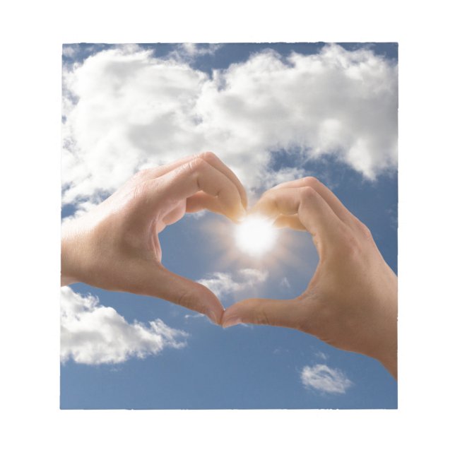 Hands of love notepad (Front)