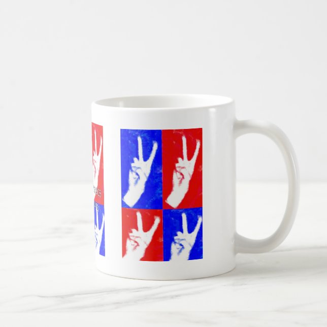 Hands of Peace-Lend Yours Coffee Mug (Right)