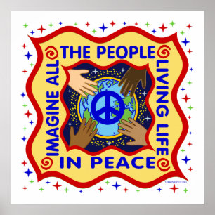 . Hands of Peace Poster