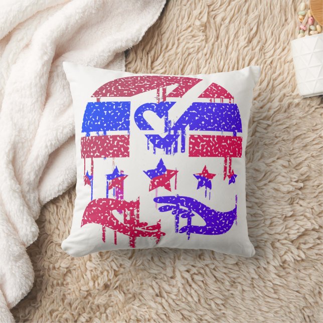 Hands of Unity Cushion (Blanket)