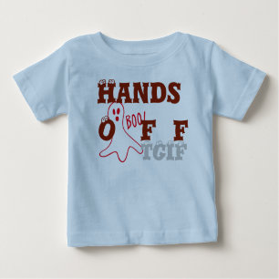 Hands oFF bOO!Baby American Apparel Raglan T-Shirt