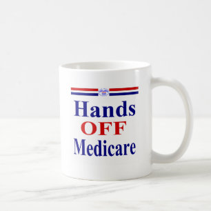 Hands Off Medicare Coffee Mug