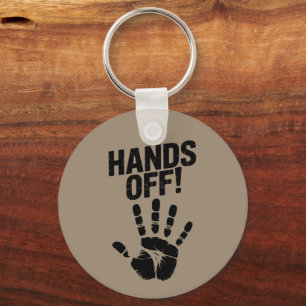 Hands Off My Country My Body Medicare Political Key Ring