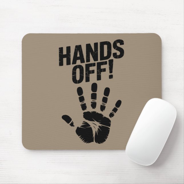 Hands Off My Country My Body Medicare Political  Mouse Pad (With Mouse)