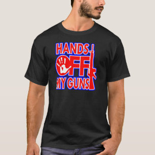 Hands Off My Guns (c) WhiteTigerLLC.com T-Shirt