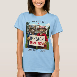 Hands Off Our Medicare Political  T-Shirt