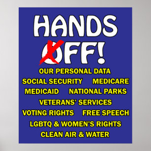 Hands Off Poster