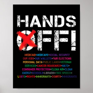 Hands Off Protest 2 Poster