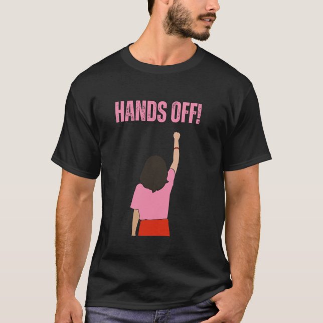 HANDS OFF Protest Apparel - OFFICIAL T-Shirt (Front)
