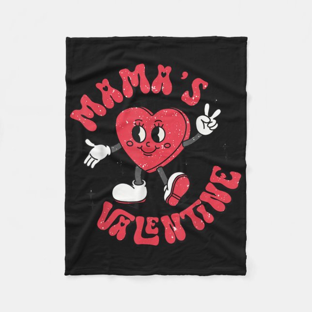 Hands Off Protest  Fleece Blanket (Front)