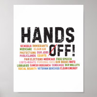 Hands Off Protest Social Security And Medicare Pro