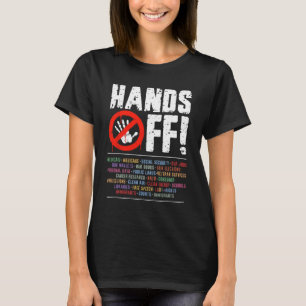 Hands Off Protest Social Security And Medicare Pro T-Shirt