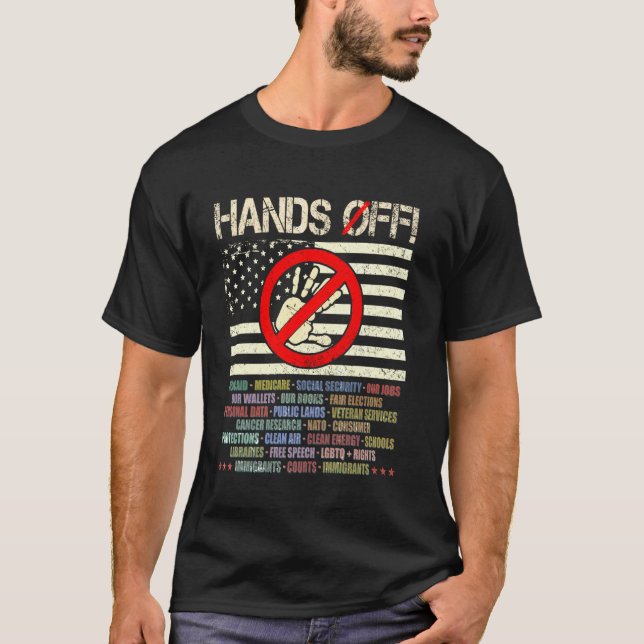 Hands Off Protest Tee Apparel Hands Off Protest (Front)