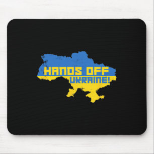 Hands Off Ukraine In Ukranian Protest Against Puti Mouse Pad