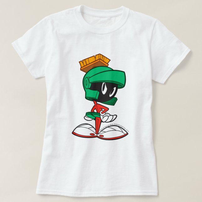 Hands on Hips MARVIN THE MARTIAN™ T-Shirt (Design Front)