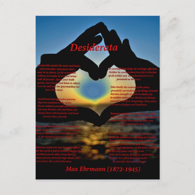 Hands Postcard (Front)