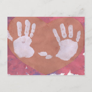 hands postcard