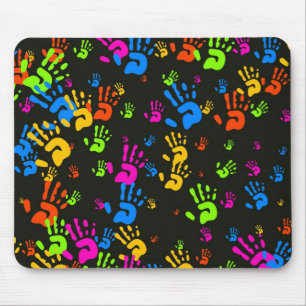 Hands Wallpaper Mouse Pad