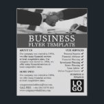 Handshake, Business & Finance Advertising Flyer<br><div class="desc">Handshake,  Business & Finance Advertising Flyers By The Business Card Store.</div>