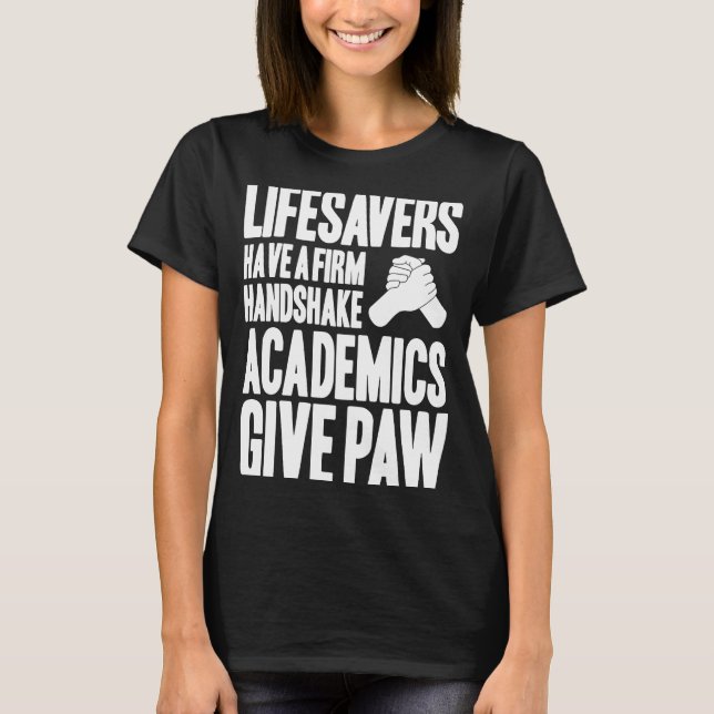 Handshake Lifesaver T-Shirt (Front)