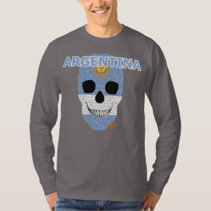 HANDSKULL Argentina Long Sleeve T-Shirt B2