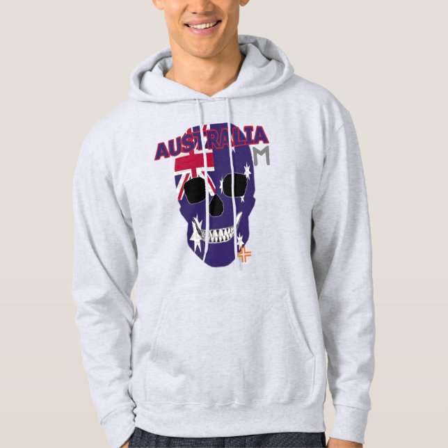 HANDSKULL Australia Hooded Sweatshirt B2 (Front)