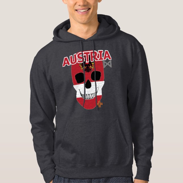 HANDSKULL Austria Hooded Sweatshirt B2 (Front)