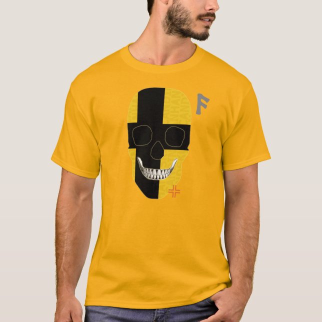 HANDSKULL Austria Nordic t-shirt basic B2 (Front)