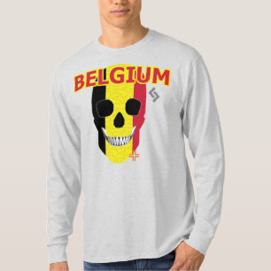 HANDSKULL Belgium Long Sleeve T-Shirt B2