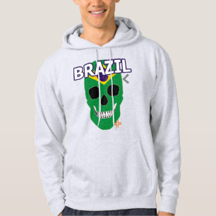 HANDSKULL Brazil Hooded Sweatshirt B2