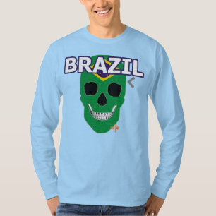 HANDSKULL Brazil Long Sleeve T-Shirt B2