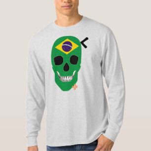 HANDSKULL Brazil Long Sleeve T-Shirt B2