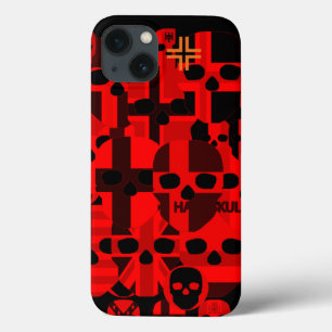 HANDSKULL Cerebro Red iPad Barely There Case-Mate iPhone 13 Case