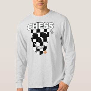 HANDSKULL Chess Long Sleeve T-Shirt B2
