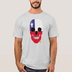 HANDSKULL Chile t-shirt basic   B2