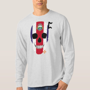 HANDSKULL Costa Rica Long Sleeve T-Shirt B2