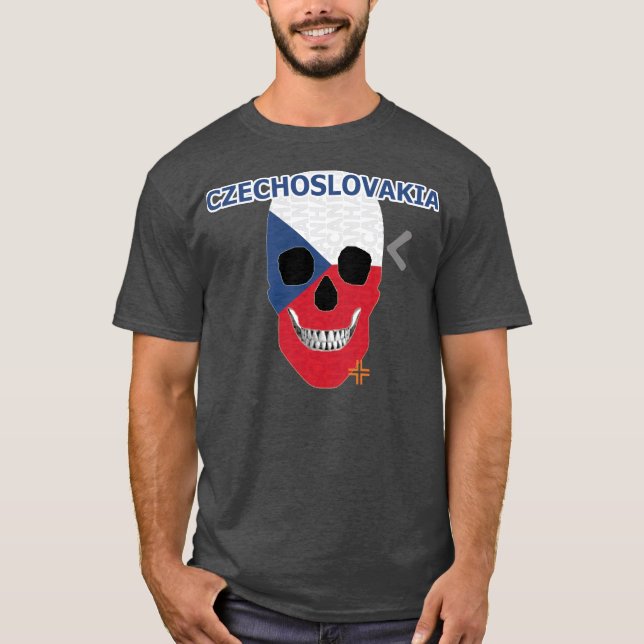 HANDSKULL Czechoslovakia t-shirt basic B2 (Front)