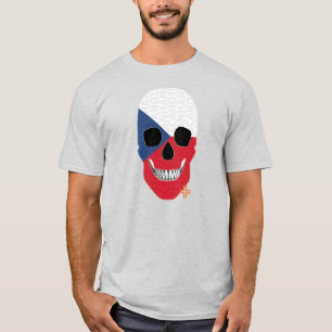 HANDSKULL Czechoslovakia t-shirt basic B2