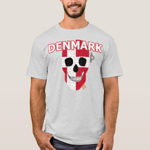 HANDSKULL Denmark t-shirt basic B2