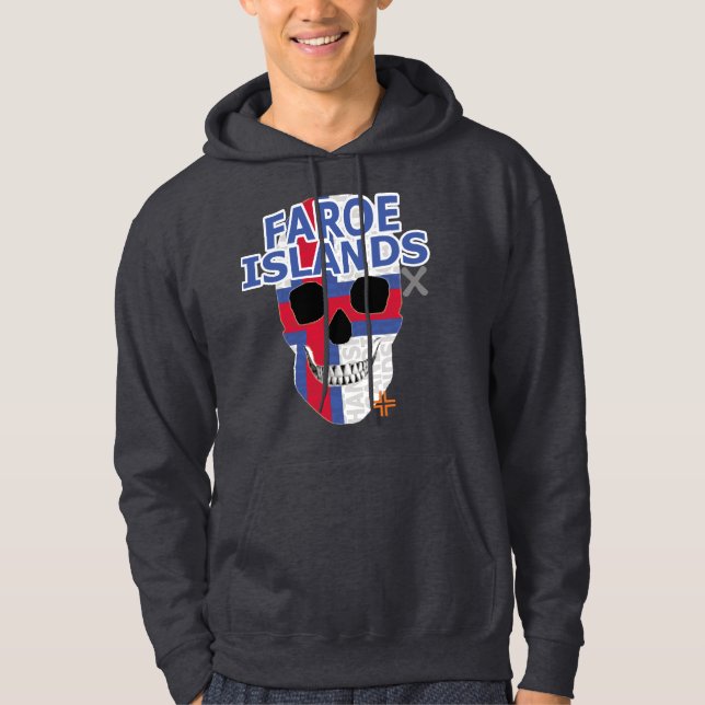 HANDSKULL Faroe Islands Hooded Sweatshirt B2 (Front)