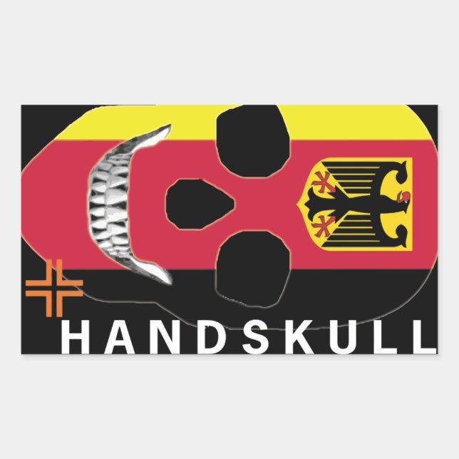 HANDSKULL Germany - Sticker (Front)