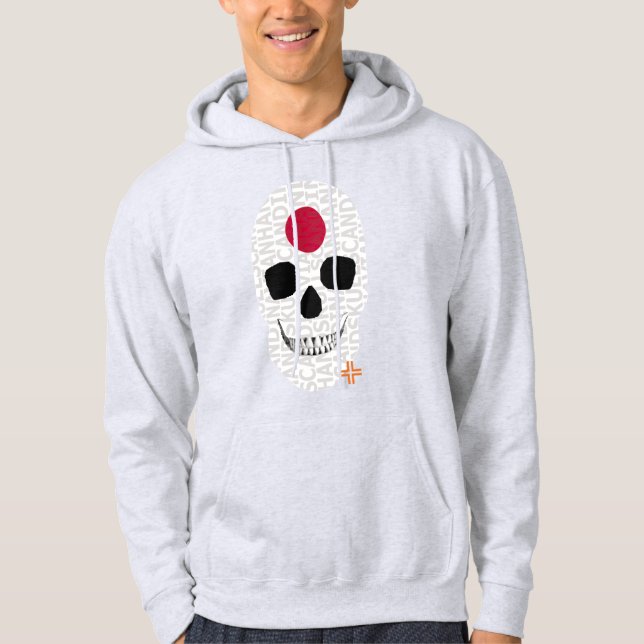 HANDSKULL Greece Hooded Sweatshirt   B2 (Front)