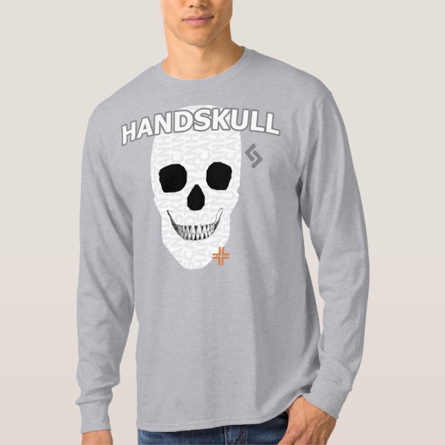 HANDSKULL Handskull Long Sleeve T-Shirt B2 (Front)