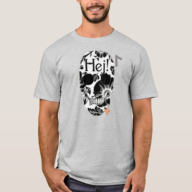 HANDSKULL Hej t-shirt basic B2 (Front)