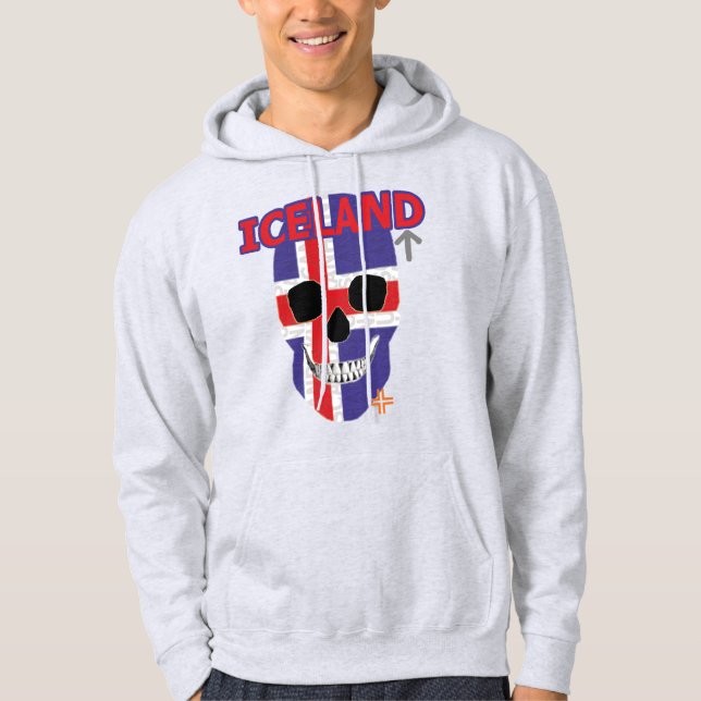 HANDSKULL Iceland Hooded Sweatshirt B2 (Front)