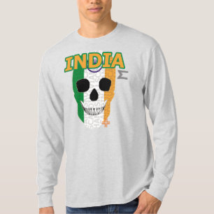 HANDSKULL India Long Sleeve T-Shirt B2