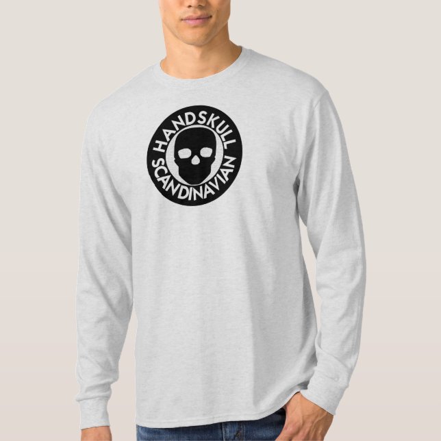 HANDSKULL LIV Porcelain T-Shirt Long Sleeve   P3 (Front)