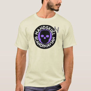 HANDSKULL LIV Violet t-shirt basic P4