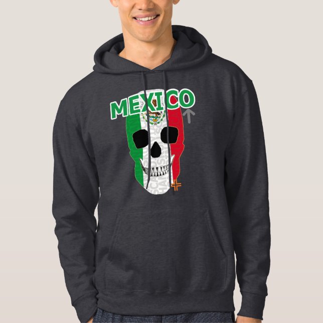 HANDSKULL Mexico Hooded Sweatshirt B2 (Front)