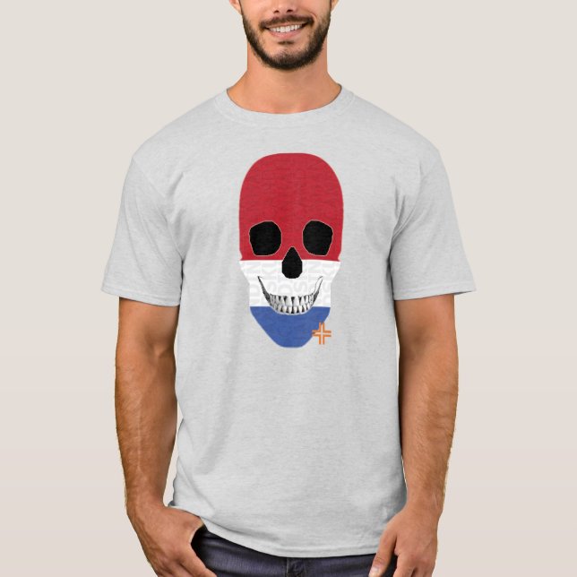 HANDSKULL Netherlands t-shirt basic   B2 (Front)